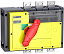Выключатель-разъединитель inv800 3п красная рукоятка/желтая панель Schneider Electric. Вид 1.