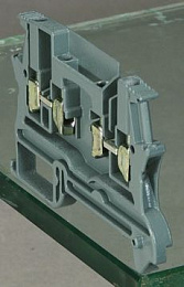Винтовая клемма Viking 3, многофункциональная, однополюсная, модульная, шаг 5мм, (серая) Legrand. Вид 1