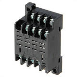 РР-102-4-10А Розетка для реле ПР-102-4-10A на DIN-рейку IP00 DEKraft