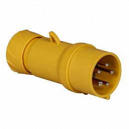 Кабельная вилка быстр. 16A 3PNE 100-130В IP44 Schneider Electric. Вид 1