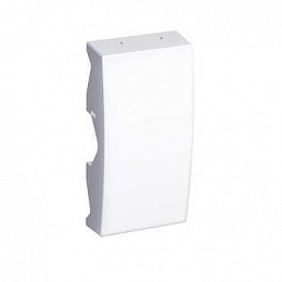 Заглушка 45х22,5 мм белая r9003 Schneider Electric. Вид 1