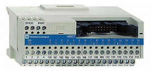 Telefast база на 16 вх/вых, индикация сост.канала, выбор полярности 0 или 24в Schneider Electric. Вид 1