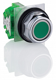 Кнопка утопл. зеленая 9001kr1gh5 Schneider Electric. Вид 1