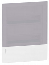 Бокс 24 мод. встроенный IP31 белый с прозр. дверью Schneider Electric. Вид 1