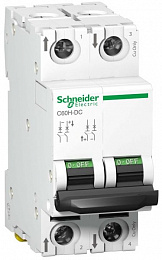 C60H-DC 2P 5A Автоматический выключатель 2-полюсный, 5А, 15kA, DC (хар-ка С) Schneider Electric. Вид 1