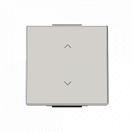 8596.12 DN Клавиша для 1-клавишных выключателей/переключателей/кнопок жалюзи с символом ВВЕРХ/ВНИЗ по центру, SKY, Дюна ABB. Вид 1