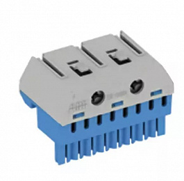 ZK82B Клеммник самозажимной N8x4+2x25мм²  ABB. Вид 1