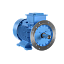Двигатель асинхронный m2bax(ie2)30квт,1000о/м,в3 ABB. Вид 1.