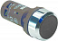 CP2-30B-20 Кнопка черная с фиксацией 2HO ABB. Вид 1.
