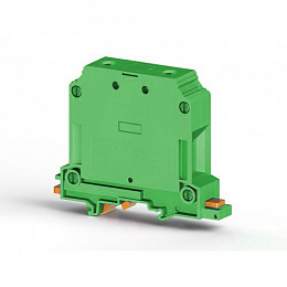 AVK 50 Клеммник на DIN-рейку 50мм² (зеленый) Klemsan. Вид 1