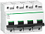 C120N 4P 100A Автоматический выключатель 4-полюсный, 100А, 10кА (хар-ка C) Schneider Electric. Вид 1.