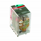 CR-M024AC4L Реле промежуточное 4ПК 6А, 24B, AС, со светодиодом ABB