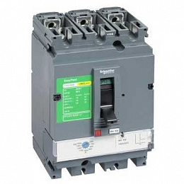 CVS 100F 3P MA50 Электро-магнит. 3х-полюс. автомат 50А 36kA, подключ. под шину Schneider Electric. Вид 1