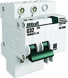 ДИФ-101 Дифф. автомат 1P+N, 40А, 100mA, тип AC, 4.5kA (хар-ка C) DEKraft