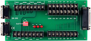 Выносная плата интерфейса шифратора для Servo-300 ICP DAS. Вид 1