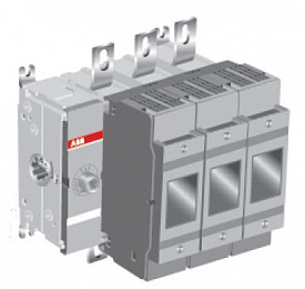 OS32GD12 Рубильник 3-полюсный на 32A, под предохранитель 000 (без ручки) ABB. Вид 1