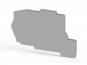 NPP PCY Концевой сегмент на клеммники PCY 2,5*, (серый) Klemsan. Вид 1