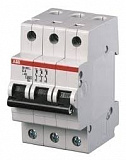 SH203 C1.6 Автоматический выключатель 3-полюсный, 1.6А, 6kA (хар-ка C) ABB