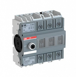 OT160G03 Рубильник 3-х полюсный на 160А (без ручки и переходника) ABB. Вид 1