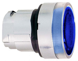Головка кнопки 22мм с подсветкой zb4bw36s Schneider Electric. Вид 1