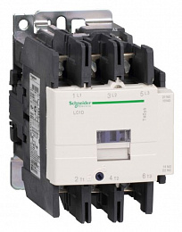 Контактор 3-х полюсный 95А, 380В, 50/60Гц, 1НО+1НЗ Schneider Electric. Вид 1