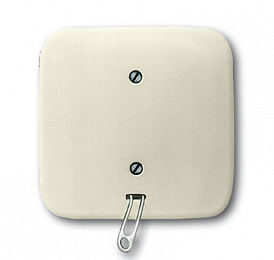 2610/6 UJ-212-500 Переключатель со шнурком, для скрытого монтажа, серия Busch-Duro 2000 SI, цвет слоновая кость ABB. Вид 1