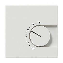 Терморегулятор (белый глянцевый) F100 Gira. Вид 1