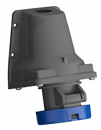 Розетка для монтажа на поверхность easy&safe 332ers9w, 32a, 3p+e, ip67, 9ч ABB. Вид 1