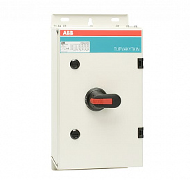 Рубильник в боксе ot125glcc4tz ABB. Вид 1