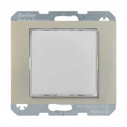 Светодиодный световой сигнал (стальной лак) K.5 Berker. Вид 1