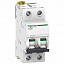 iC60L MA 2P 6.3A Автоматический выключатель 2-полюсный, 6.3A, 15кА (хар-ка MA) Schneider Electric. Вид 4.