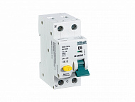 ДИФ-103 Дифф. автомат 1P+N, 6А, 30mA, тип AC, 6kA (хар-ка C) DEKraft