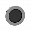 головка кнопки 22мм черная, с возвратом, заподлицо, утопленная, металл Schneider Electric. Вид 1.