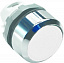 MP1-21W Кнопка белая с подсветкой без фиксации (только корпус) ABB. Вид 1.