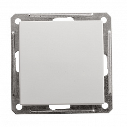 Переключатель 1-клавишный, 16АХ, IP44, механизм (белый) Wessen 59 Schneider Electric. Вид 1