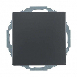 Розетка с крышкой (антрацитовый, бархатный лак) Q.1/Q.3 Berker. Вид 1