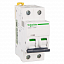 iC65N 2P 63А Автоматический выключатель 2-полюсный, 63А, 6кА (хар-ка B) Schneider Electric. Вид 1.