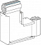 Секция угловая на ребро, 3l+n+pe, cu, 1000а Schneider Electric. Вид 1.