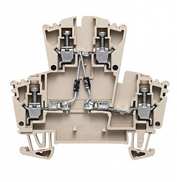 Клемма с диодом WDK 2,5D (параллельные диоды) Weidmuller. Вид 1