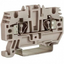 HMM.2(Ex)i Проходной зажим 2,5 кв.мм синий DKC. Вид 1