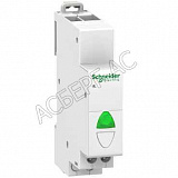 iIL Индикаторная лампа зелёная на DIN-рейку со светодиодом 110-230В AC Schneider Electric