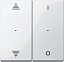Sm,кл.для мод 2кн.вык, вв/вн,1/0, п.бел Schneider Electric. Вид 1.