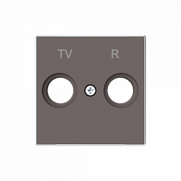 8550 TP Накладка для TV-R розетки, SKY, Тауп ABB. Вид 1