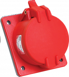 ССИ-425 Розетка встраиваемая 32А-6ч/200/346-240/415В 3Р+PЕ+NIP44 MAGNUM ИЭК. Вид 1