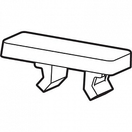 Маркировка RCW510 чистая для Weidmuller, 45 шт. в пластине TYCO. Вид 1