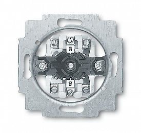 2713 U Механизм выключателя жалюзи 1P+N+E, с поворотной ручкой, с фиксацией, 10А 250В ABB. Вид 1