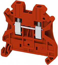 Клеммник винтовой проходной,сечение провода 2,5мм2, 2 точки подключения,кр Schneider Electric. Вид 1