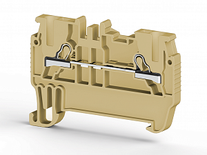 PYK 1,5M Клеммник пружинный быстрозажимной (Push in), 1,5мм.кв. (бежевый) Klemsan. Вид 1