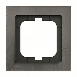 1721-298 Рамка 1-постовая (арт-бетон) Axcent ABB. Вид 1