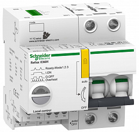 iC60N 2P 25A Автоматический выключатель 2-полюсный, 25А, 6kA (хар-ка С) Reflex Ti24 Schneider Electric. Вид 1